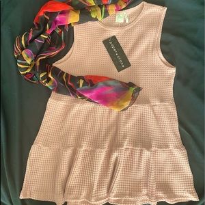 ❤️Paper Crane Pink Sleeveless Top